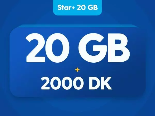 Star+ 20 GB Paketi
