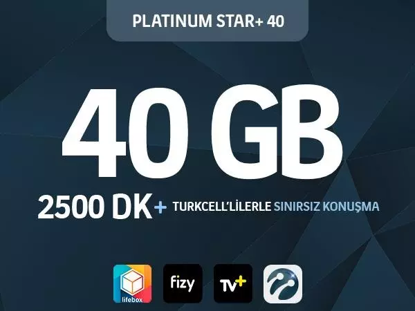 Platinum Star+ 40 Paketi