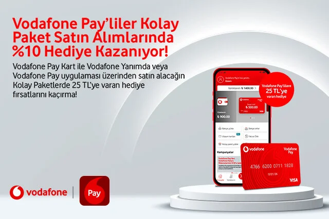Vodafone Pay’liler Telefon Faturası Ödemelerinde kazanıyor!