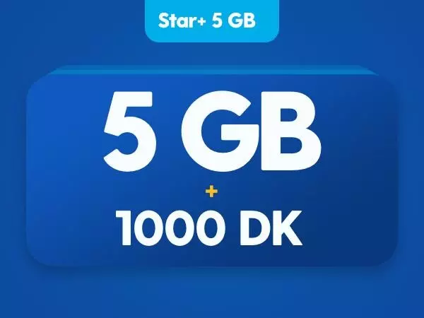 Star+ 5 GB Paketi