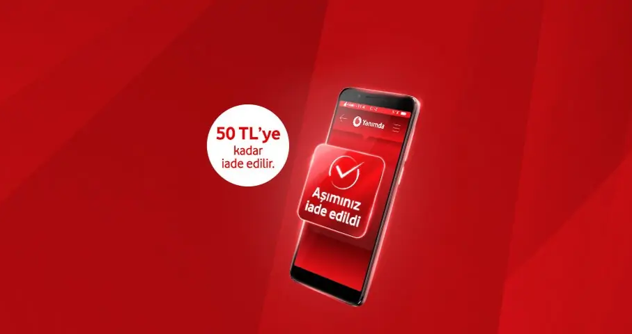 Fatura Aşımının Telafisi Vodafone’da!