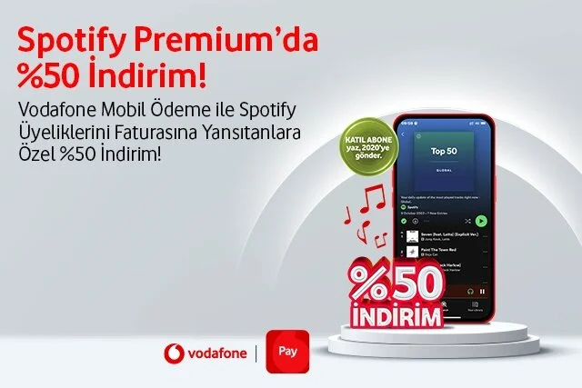 Spotify Premium’da %50 İndirim!